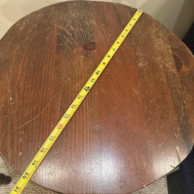 Wooden tables
