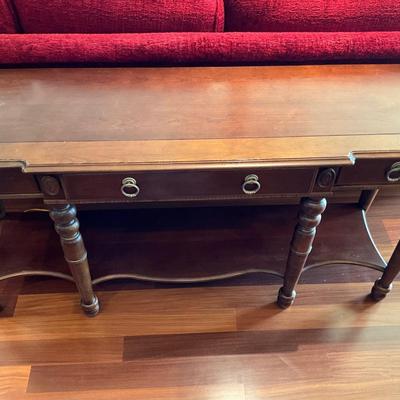 510 CTH Sherrill Three Drawer Console Table