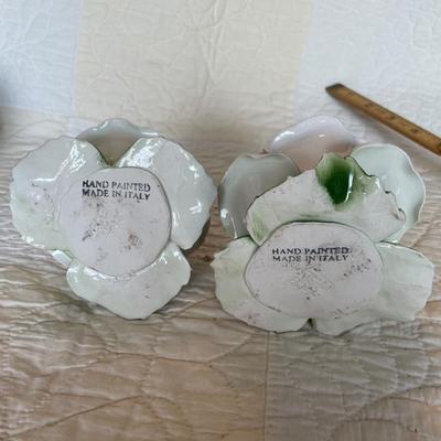 Rose tea light candle made in Italy