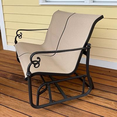 520 WOODARD Sling Loveseat Glider