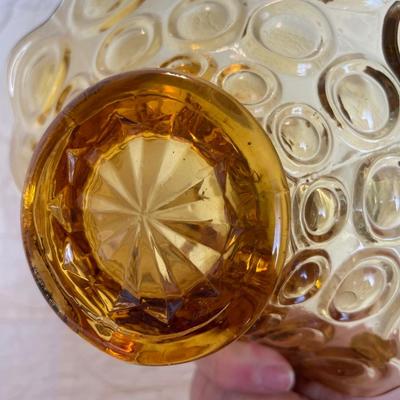 Kanawha art glass Amber swan