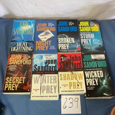 John Sandford Book Lot