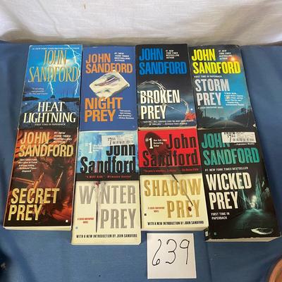 John Sandford Book Lot