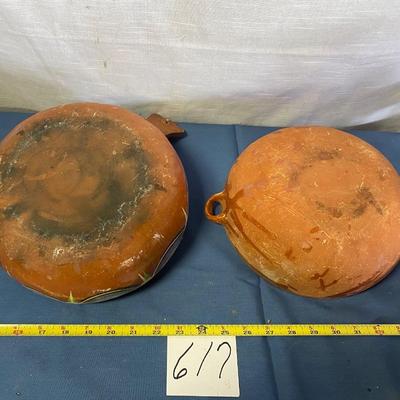 Vintage Red Clay Pottery