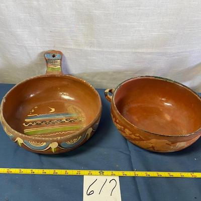 Vintage Red Clay Pottery