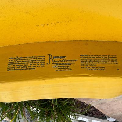 537 FRONTGATE Yellow Pool Float