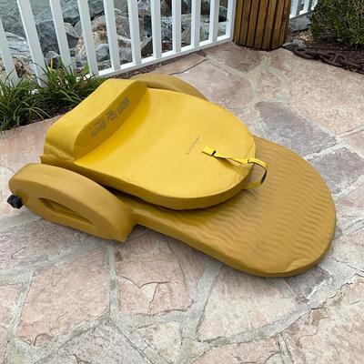 537 FRONTGATE Yellow Pool Float