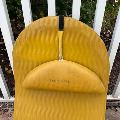 538 FRONTGATE Yellow Pool Float