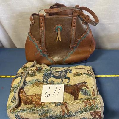Like New Justin Purse and More