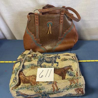 Like New Justin Purse and More