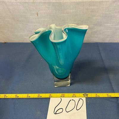 Vintage MCM Cased Handkerchief Vase