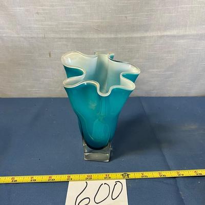 Vintage MCM Cased Handkerchief Vase
