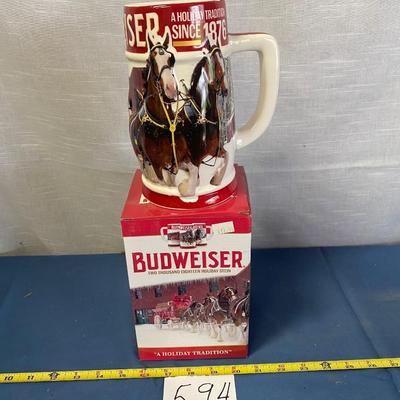 2018 Budweiser Beer Stein