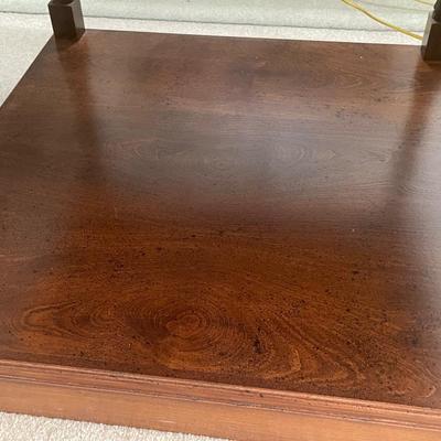Beautiful Wood Square End Table