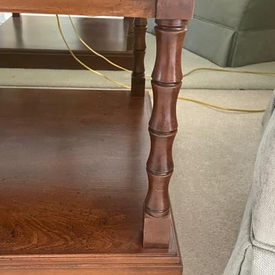 Beautiful Wood Square End Table