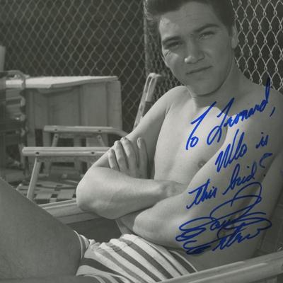 Paul Petersen signed photo