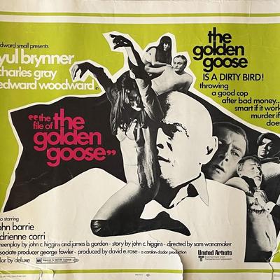 The File of the Golden Goose 1969 vintage movie poster