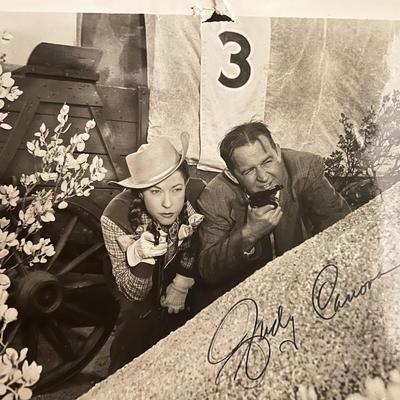 Honeychile Judy Canova signed movie photo