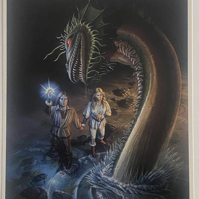 Larry Elmore signed Valley of Steel portfolio 