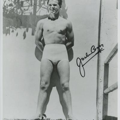 Jackie Cooper signed photo