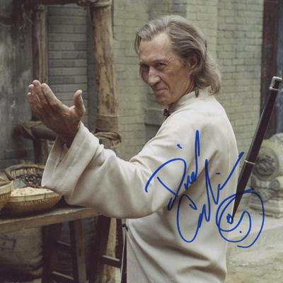 Kung Fu David Carradine signed photo