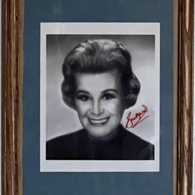 Rose Marie signed photo