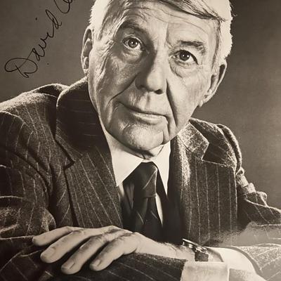 David Wayne signed photo