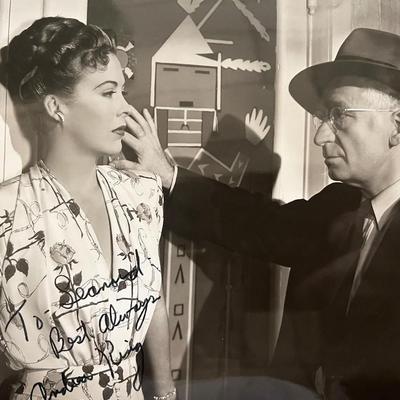 Andrea King signed photo
