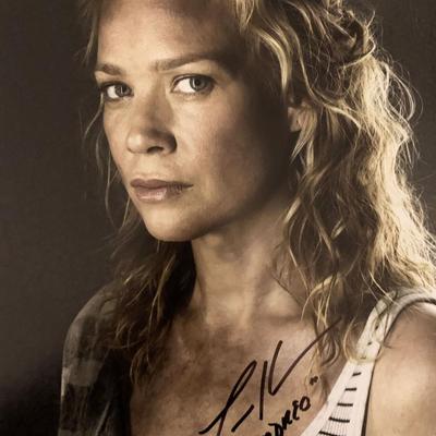 The Walking Dead signed photo