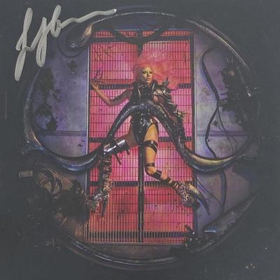 Lady Gaga signed Chromatica CD Cover