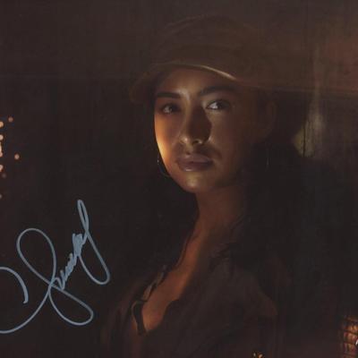 Christian Serratos signed Walking Dead photo