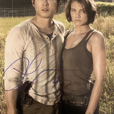 The Walking Dead signed photo