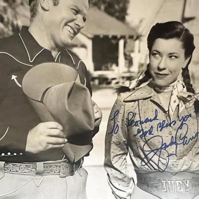 Judy Canova signed photo