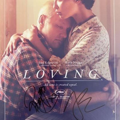 Loving cast signed photo