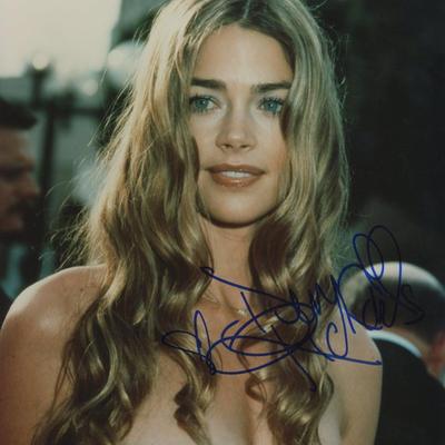 Denise Richards signed photo