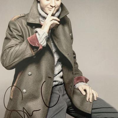 Max Irons signed photo