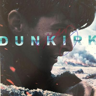 Dunkirk Harry Styles signed movie photo