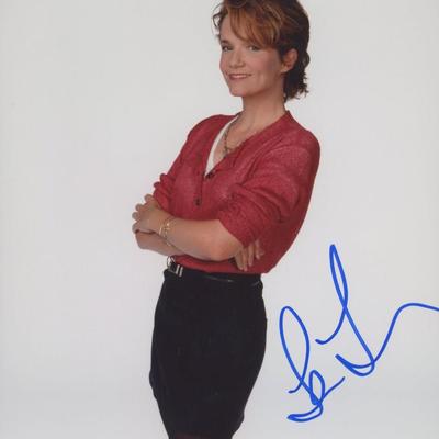 Lea Thompson signed photo