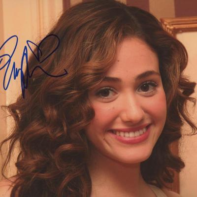 Emmy Rossum signed photo
