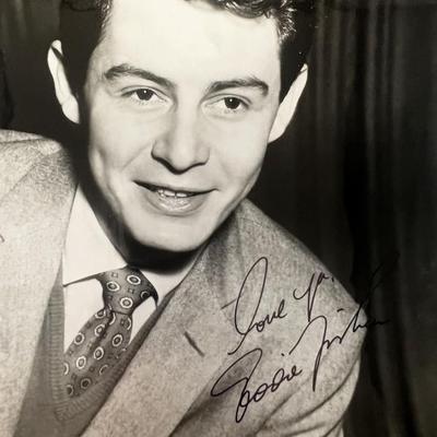 Eddie Fisher signed photo