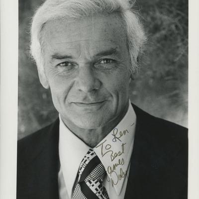 James Daly signed photo