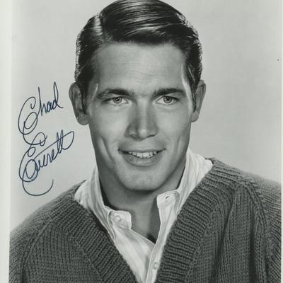 Chad Everett signed photo