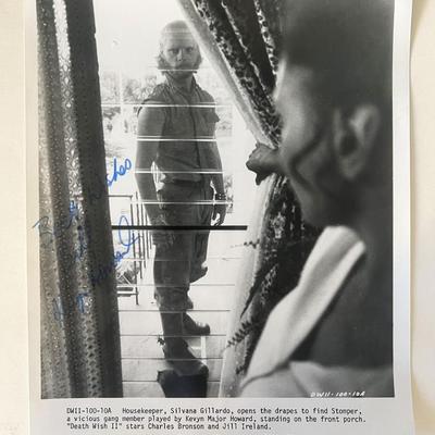 Death Wish II Kevyn Major Howard signed promo photo