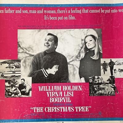 The Christmas Tree 1969 vintage movie poster