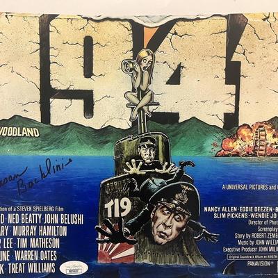 1941 Susan Backlinie signed mini poster JSA