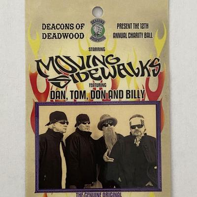 ZZ Top Backstage Pass