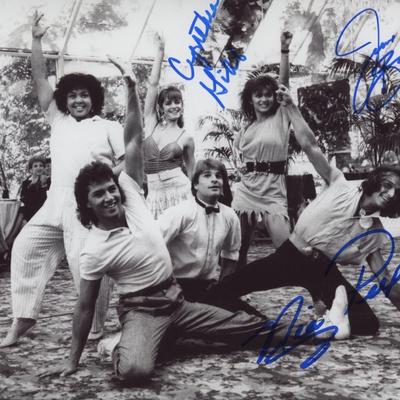 Fame TV show cast signed  photo 