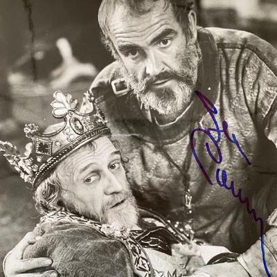 Sean Connery signed movie photo