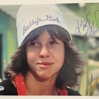 Kristy McNichol signed photo - PSA