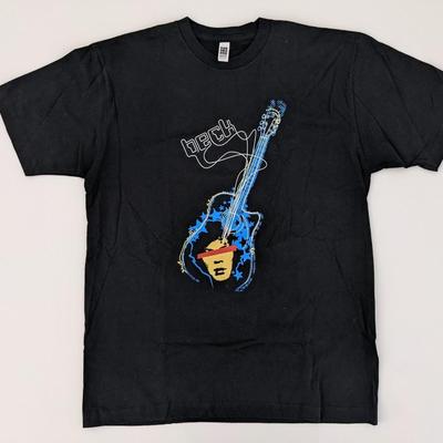 Beck 2002 Sea Change Tour Black Shirt Size Large